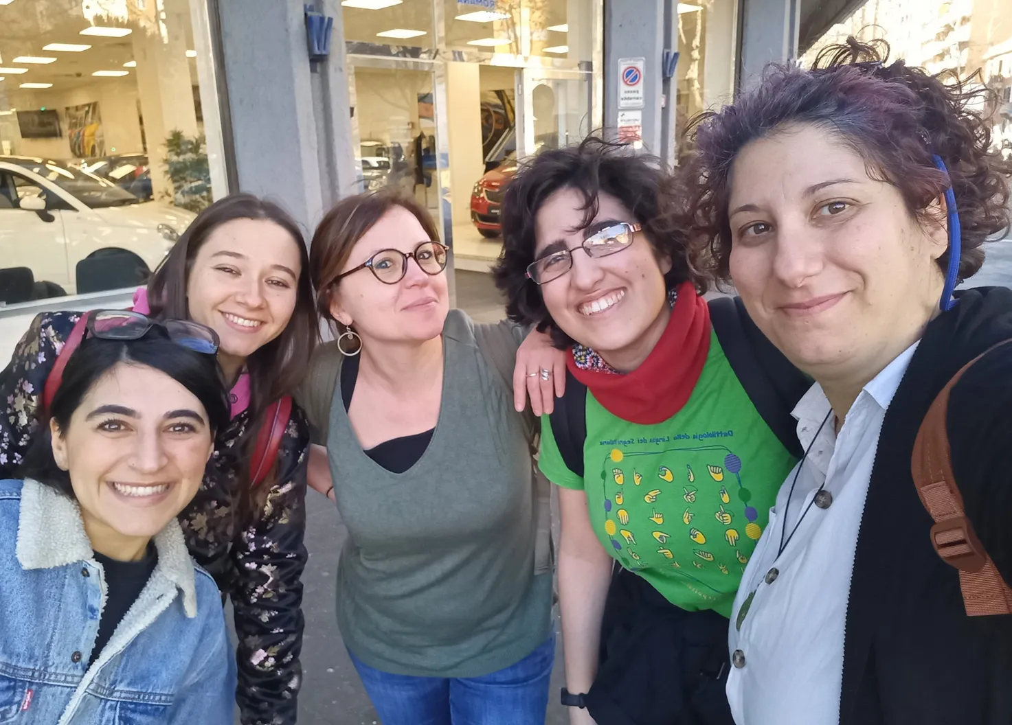 Contatti foto di gruppo