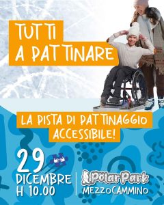 Tutti a pattinare! La pista di pattinaggio accessibile
