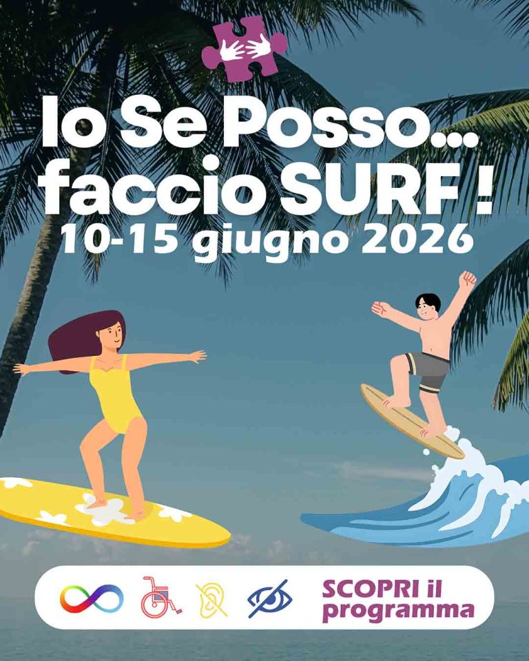 Io se posso... faccio Surf gruppo 10-15 giugno 2026, scopri il programma