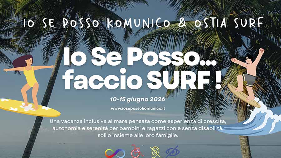Io se posso... faccio Surf gruppo 10-15 giugno 2026, scopri il programma