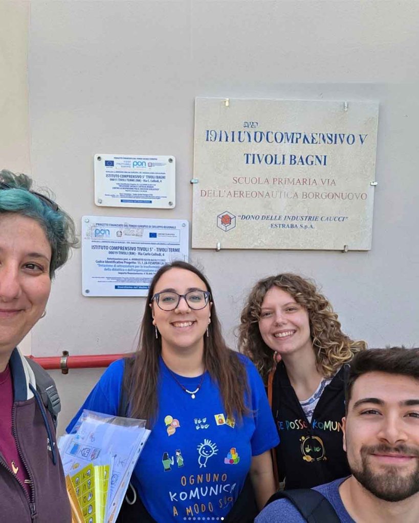 Piccolo Cinema con visione assistita scheda CAA ISPK