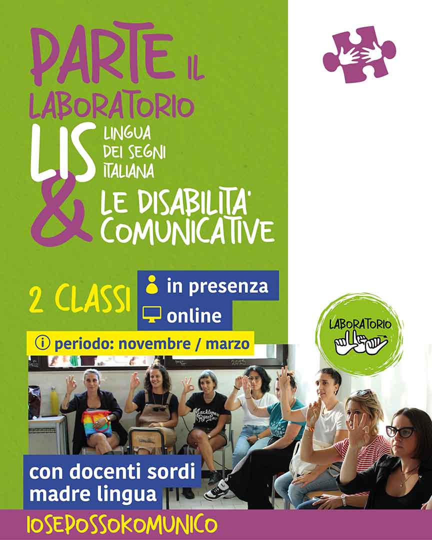 laboratorio LIS e le disabilità comunicative